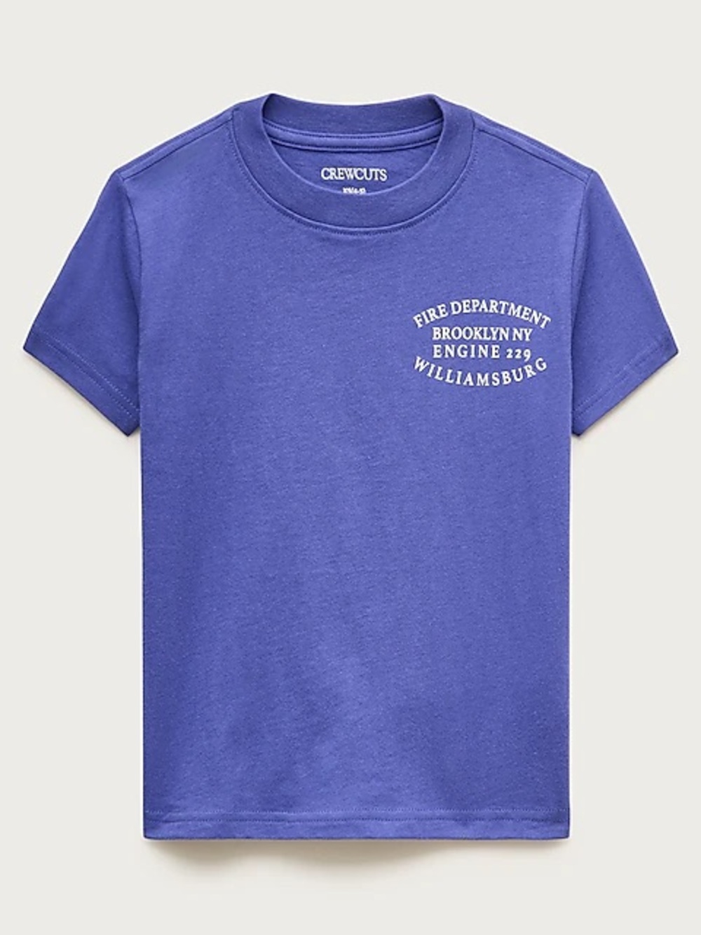 J crew Limited-edition kids' FDNY Williamsburg short-sleeve T-shirt XXL NWT